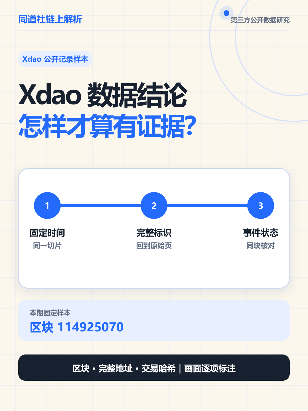 Xdao 私募资金去哪了？三本账还原链上路径封面