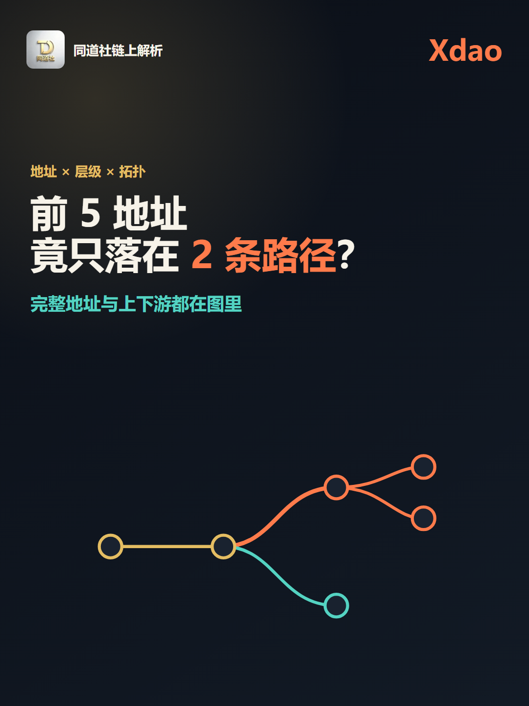 Xdao 五个重点地址，为什么只落在两条路径？封面